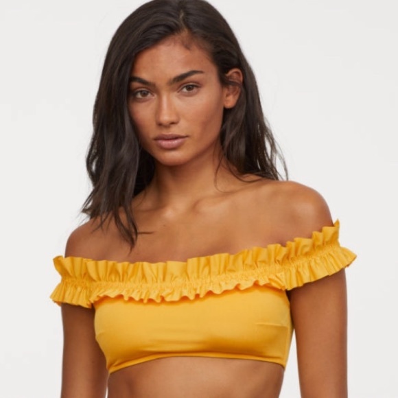 Yellow bikini bottom & top set - Picture 2 of 6